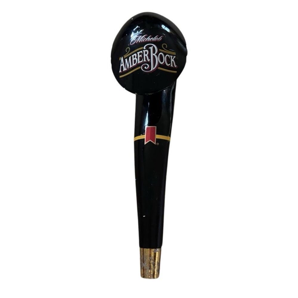 Michelob Amber Bock Draft Beer Tap Handle Man Cave Bar Ware